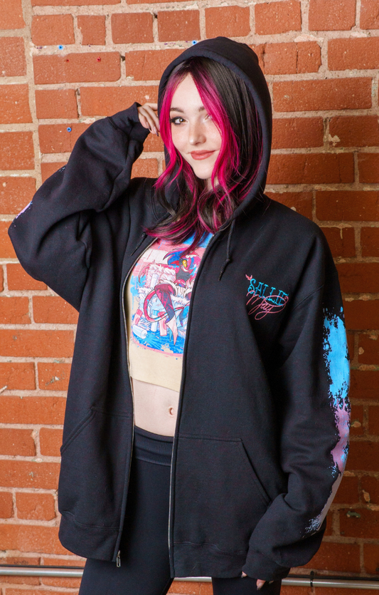 Sallie May Zip-Up Hoodie