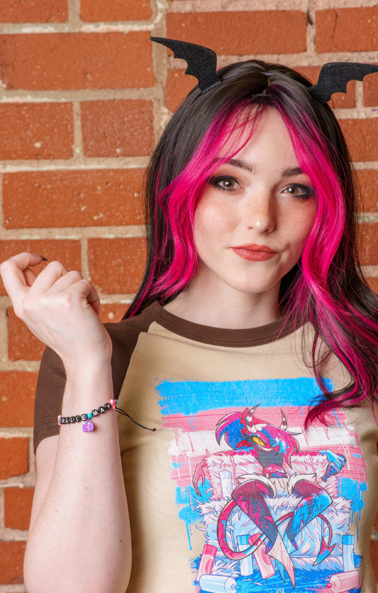 Sallie May Micro Ribbed Raglan Baby Tee