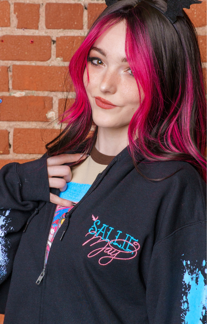 Sallie May Zip-Up Hoodie