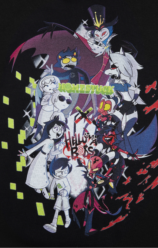 Helluva Boss x Homestuck Pullover Hoodie