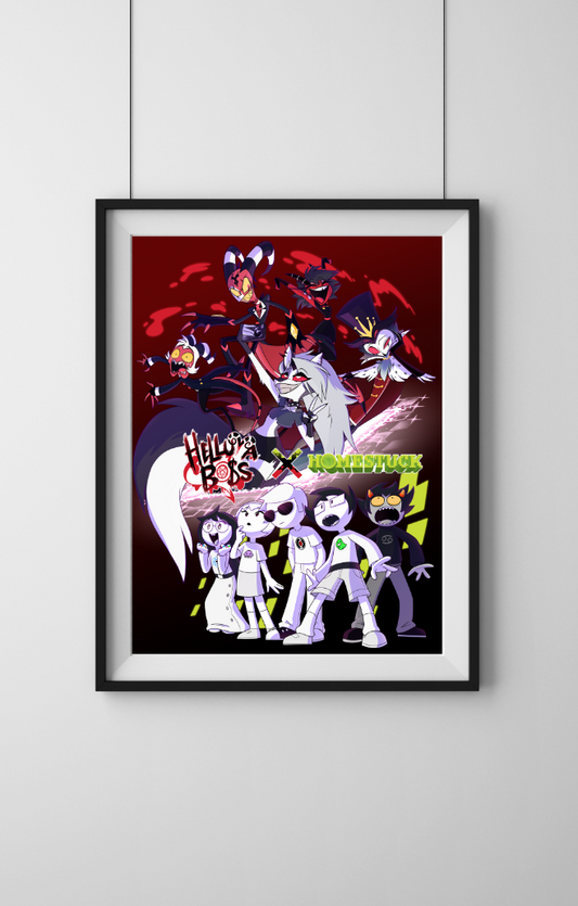 Helluva Boss x Homestuck Poster