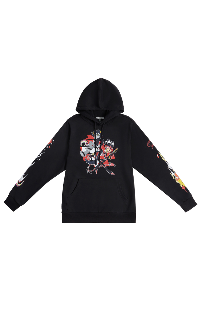 Helluva Boss x Homestuck Pullover Hoodie - Karkat & Blitz