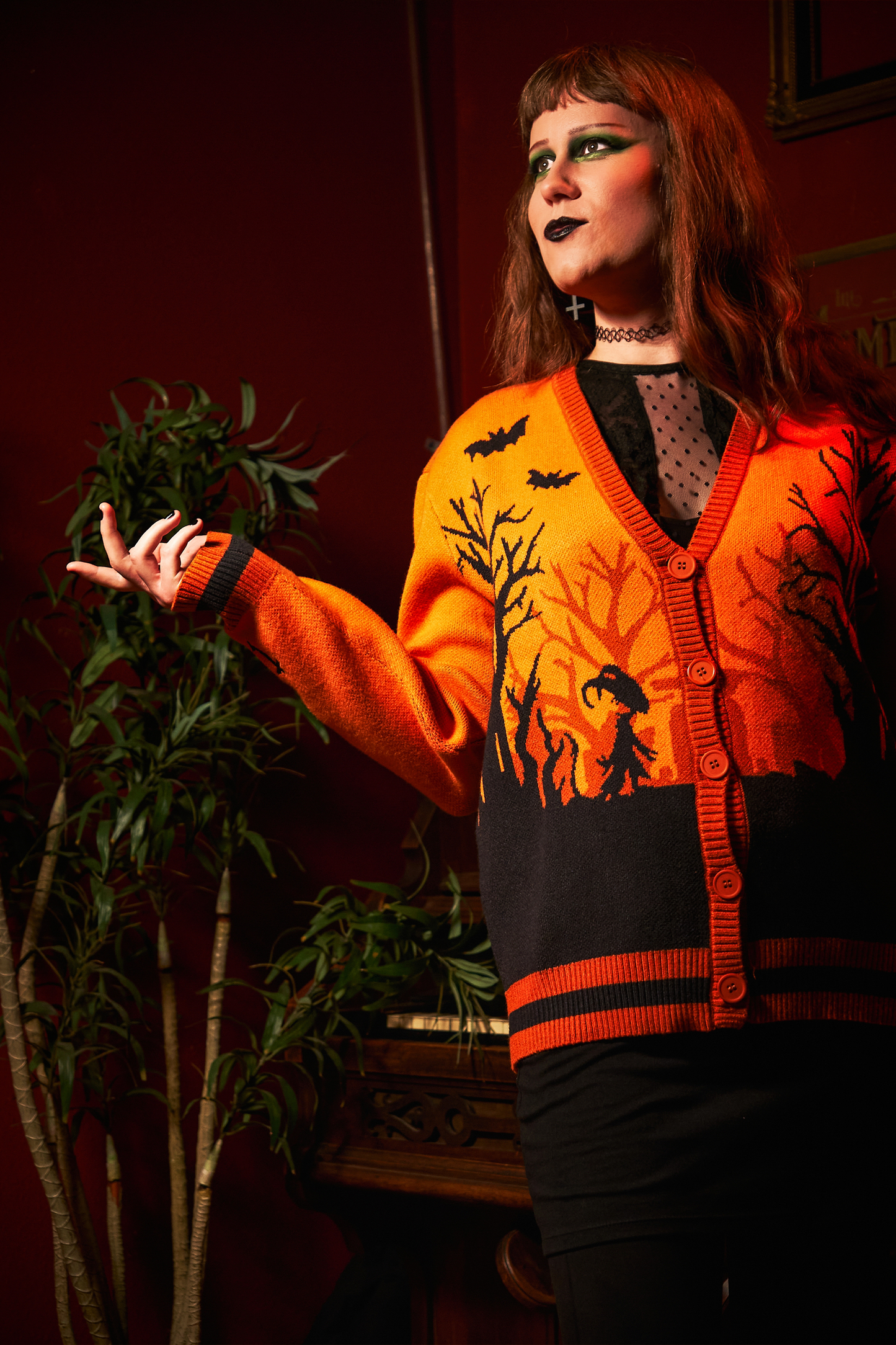 Midnight Haunting Cardigan