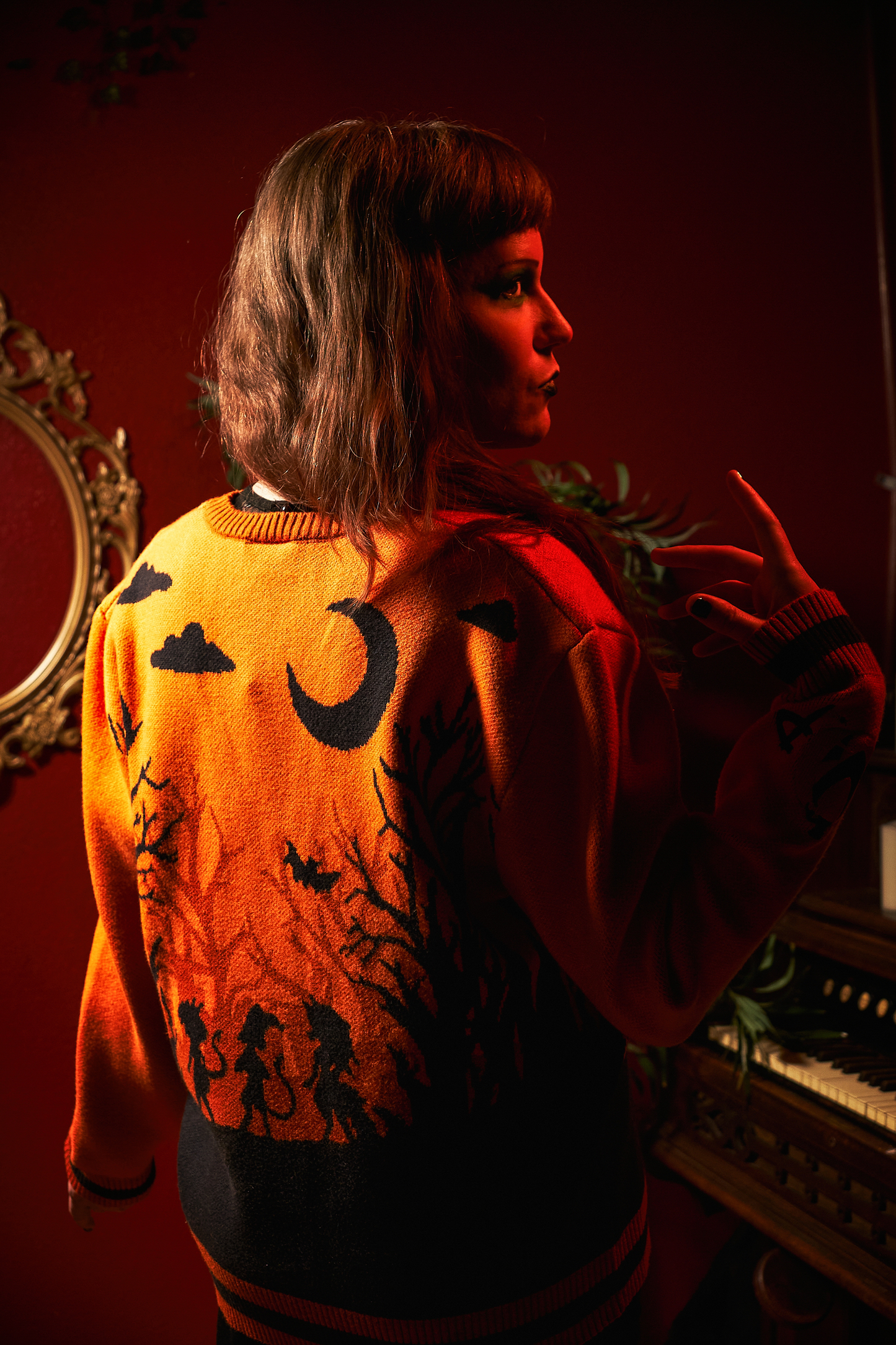 Midnight Haunting Cardigan