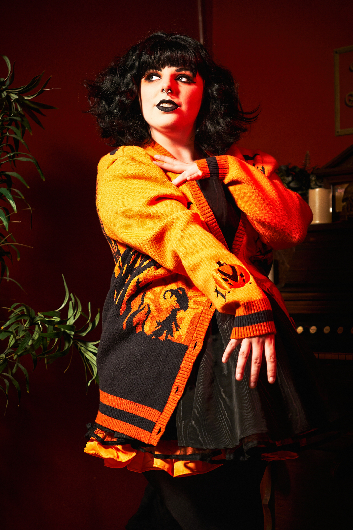 Midnight Haunting Cardigan