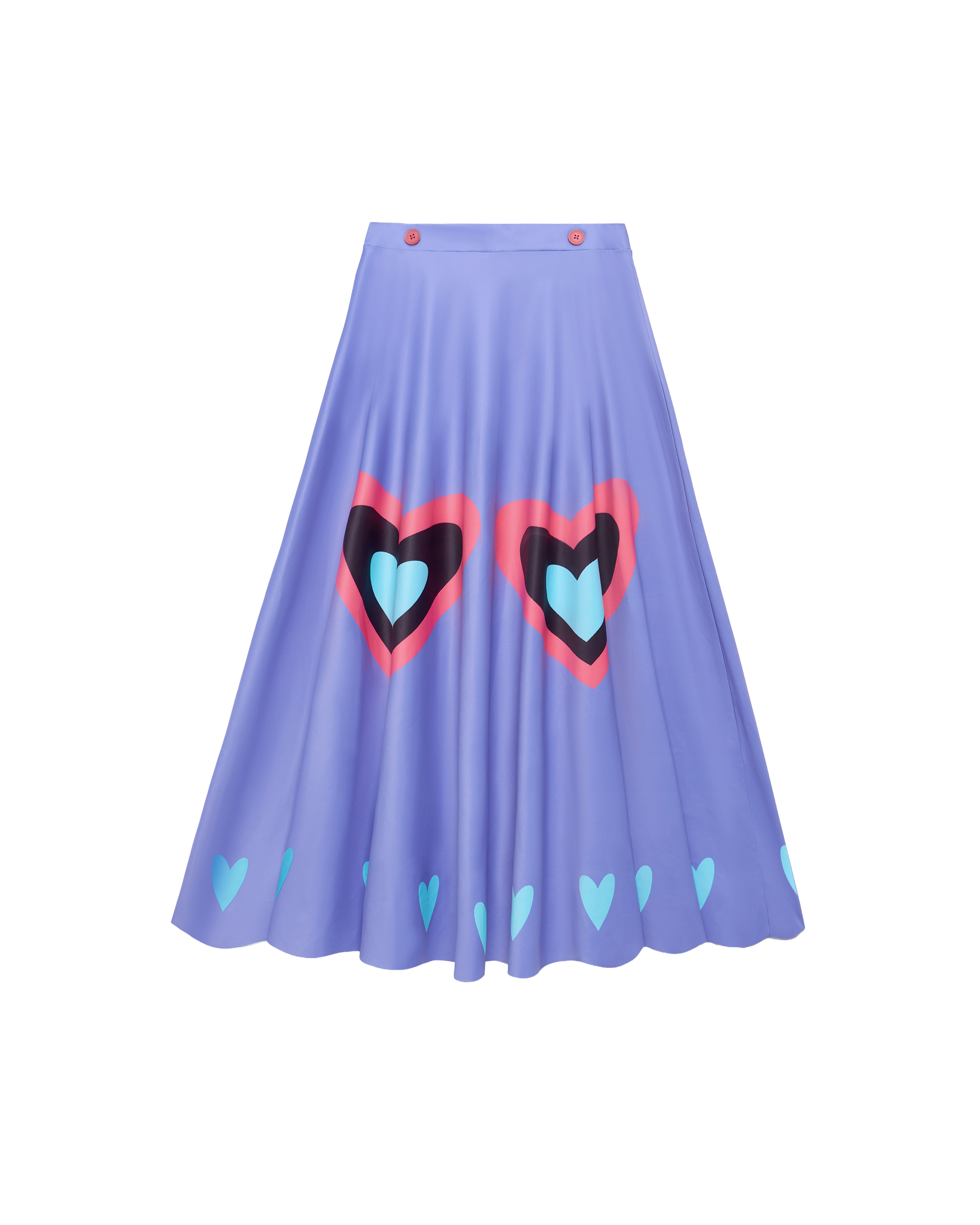 Fizz Heart Maxi Skirt – Helluva Boss
