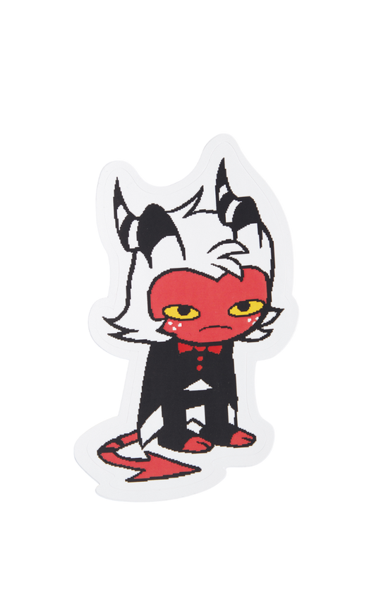 🎁 Helluva Boss  x Homestuck Sticker - Moxxie (100% off)