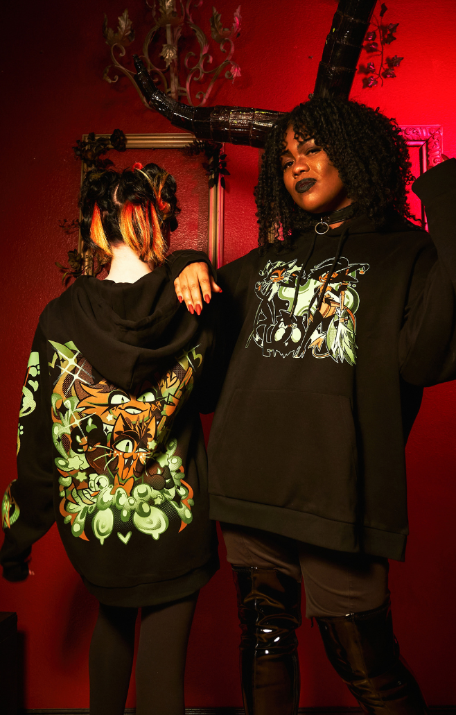 Midnight Haunting Pullover Hoodie