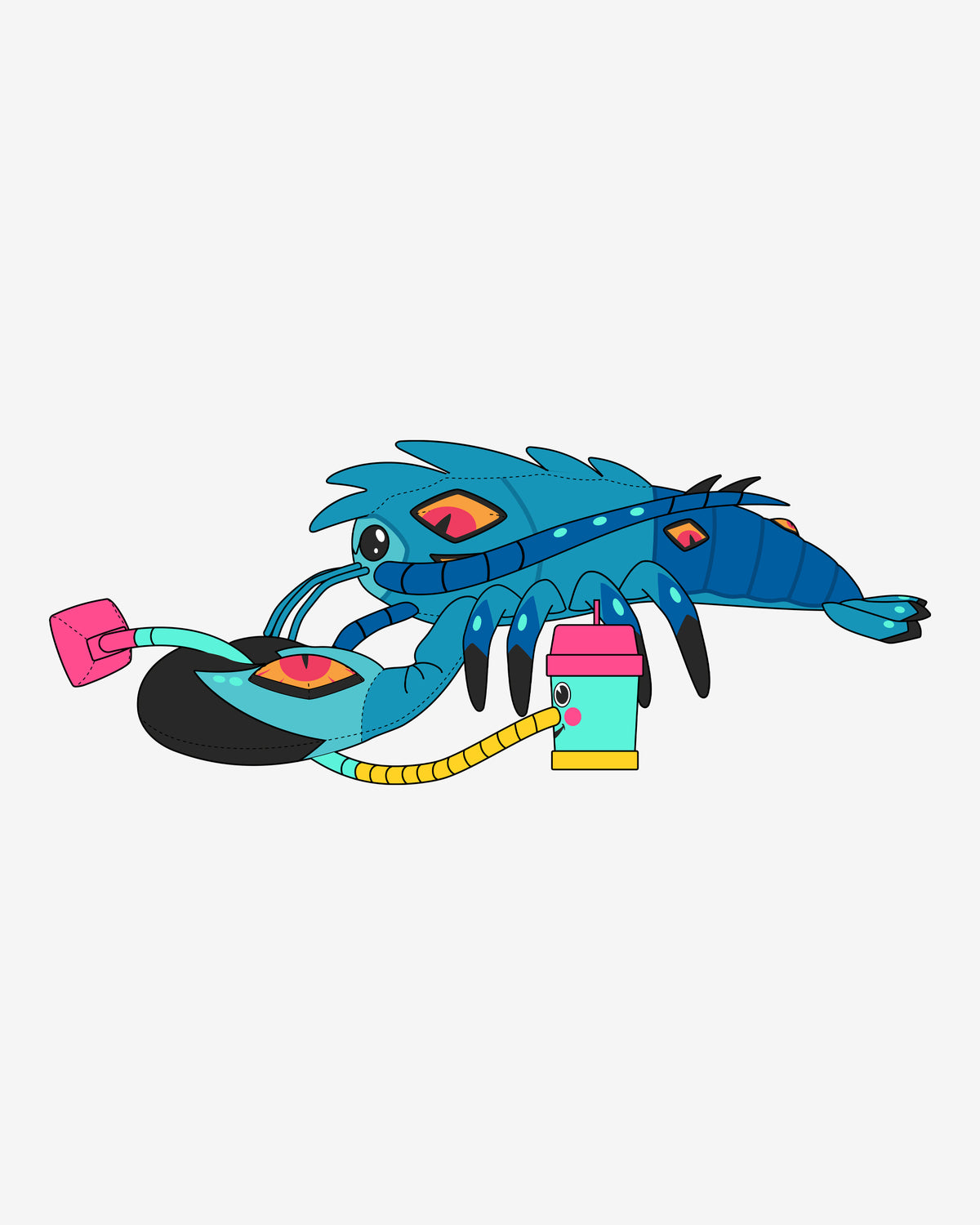 Lobster w/ Vacuum Plush