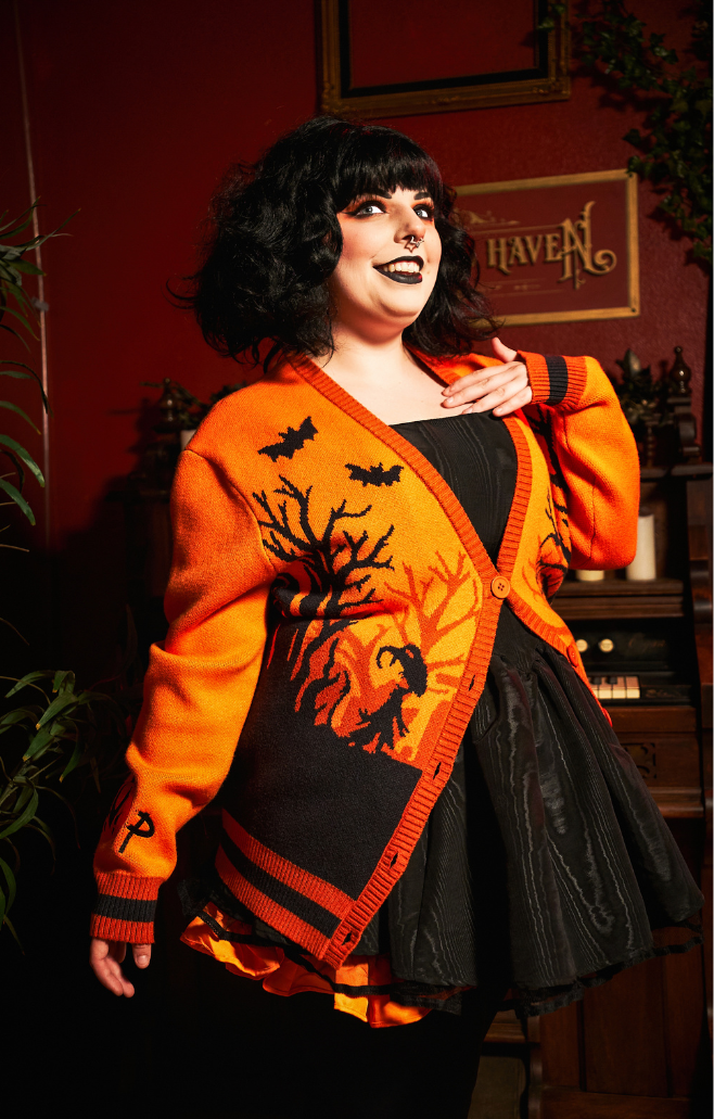 Midnight Haunting Cardigan