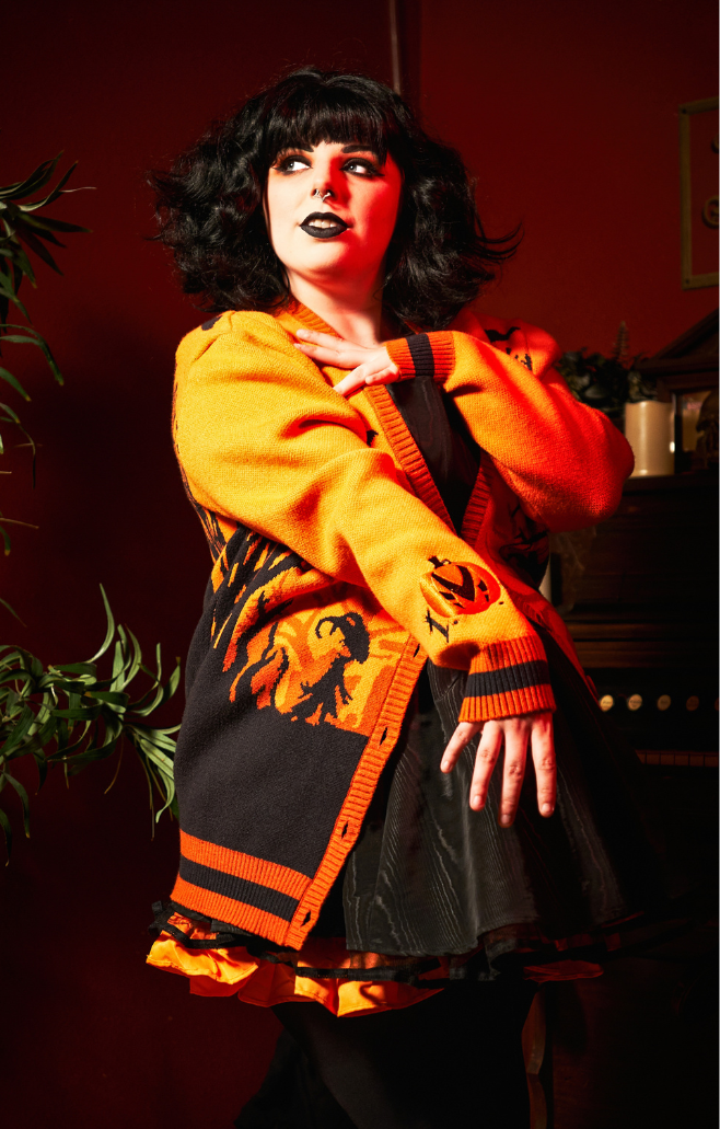 Midnight Haunting Cardigan