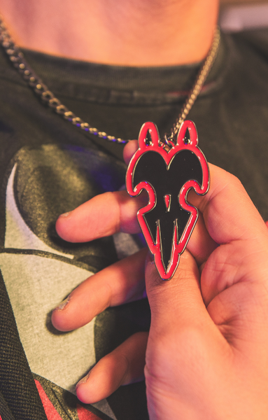 Blitzo Tattoo Pendant Necklace – Helluva Boss