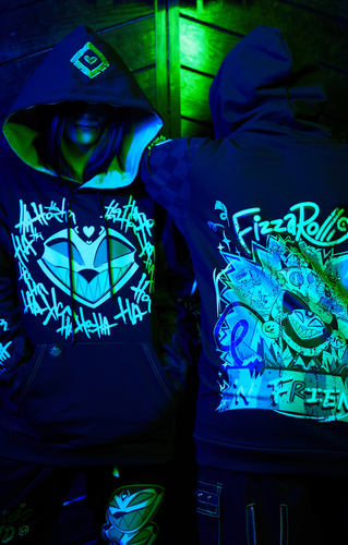 RoboFizz Glow-in-the-Dark Hoodie
