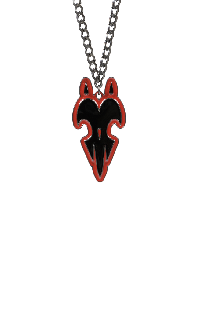Blitzo Tattoo Pendant Necklace