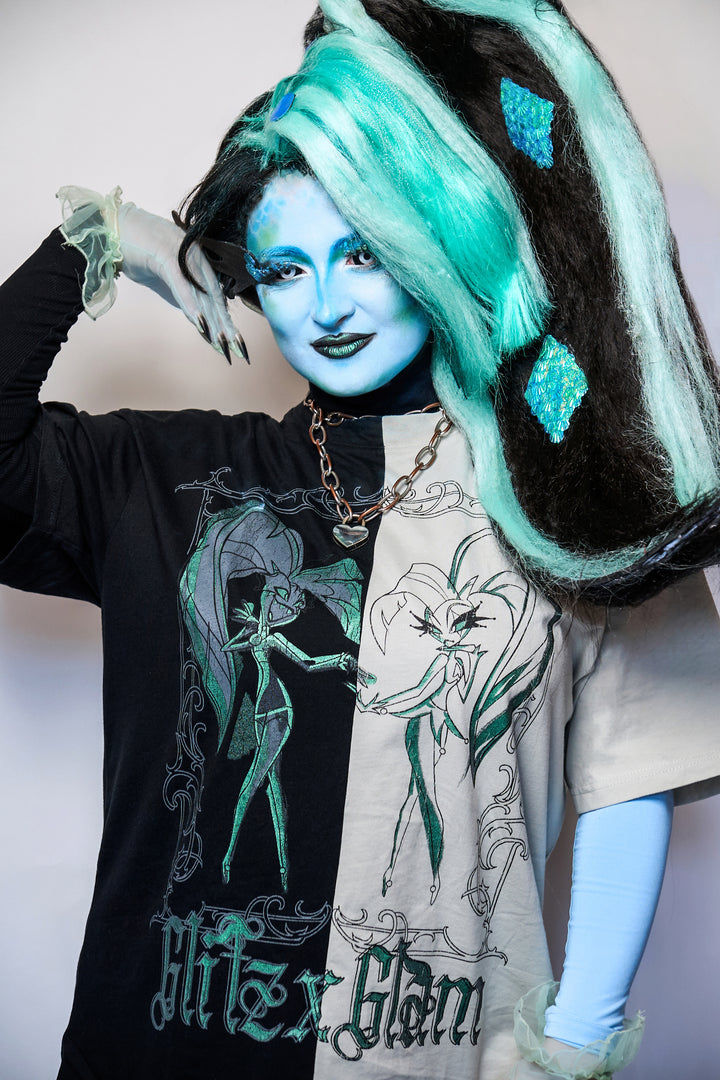 Glitz & Glam Split T-Shirt
