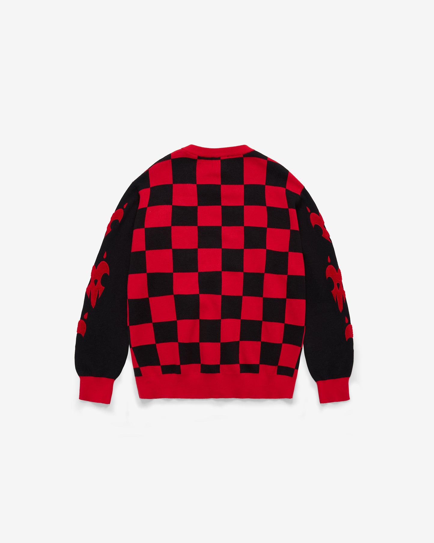 Blitz Cardigan - Black/Red