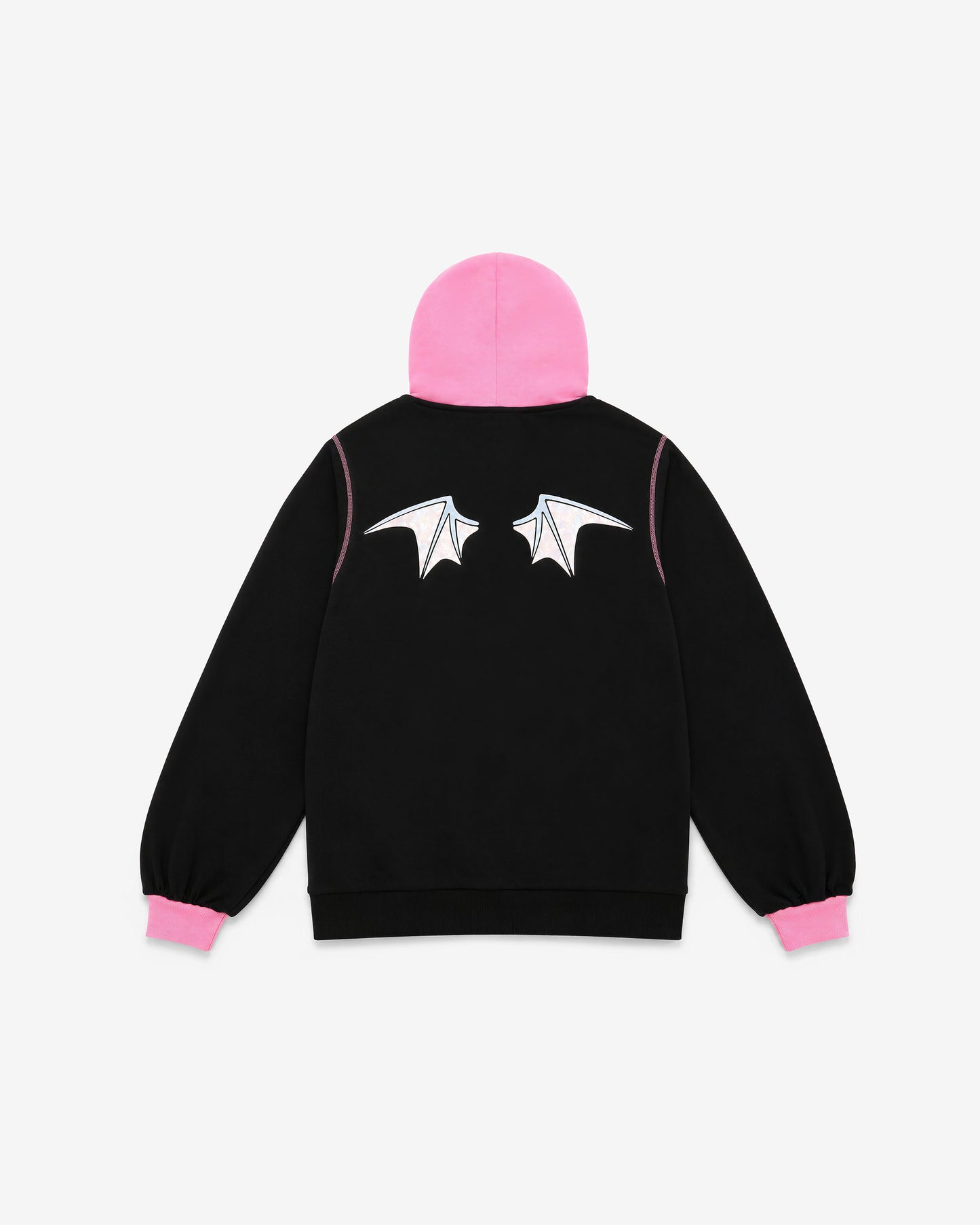 Emberlynn Hoodie - Black/Pink