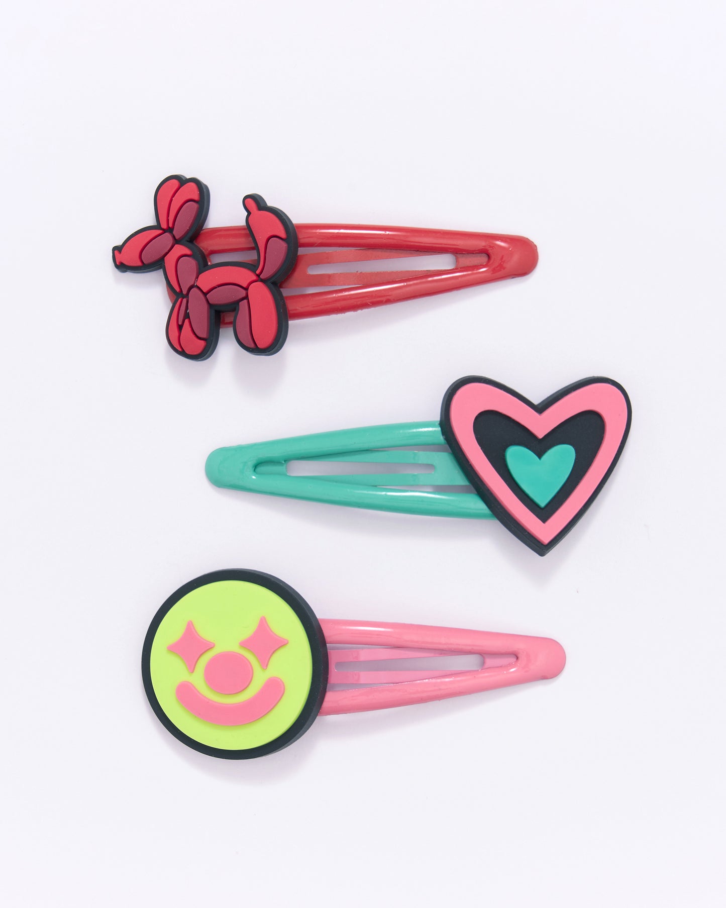 Fizz Hair Clips - 3PK
