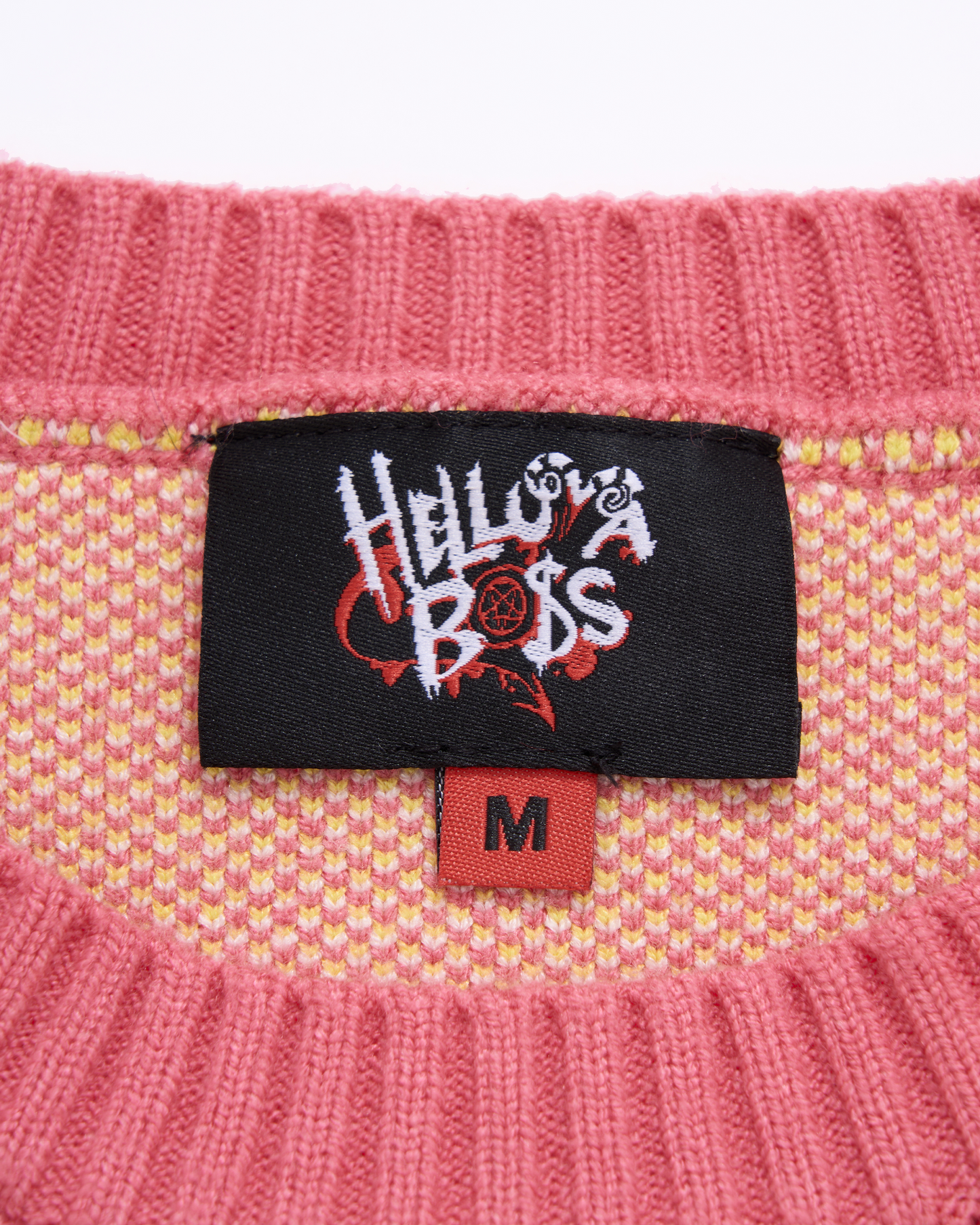 Fizz Oversized Knit Clown Sweater