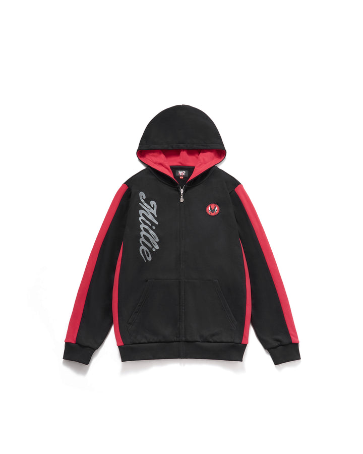 Helluva Boss Millie Athletic Oversized Up Hoodie - Black