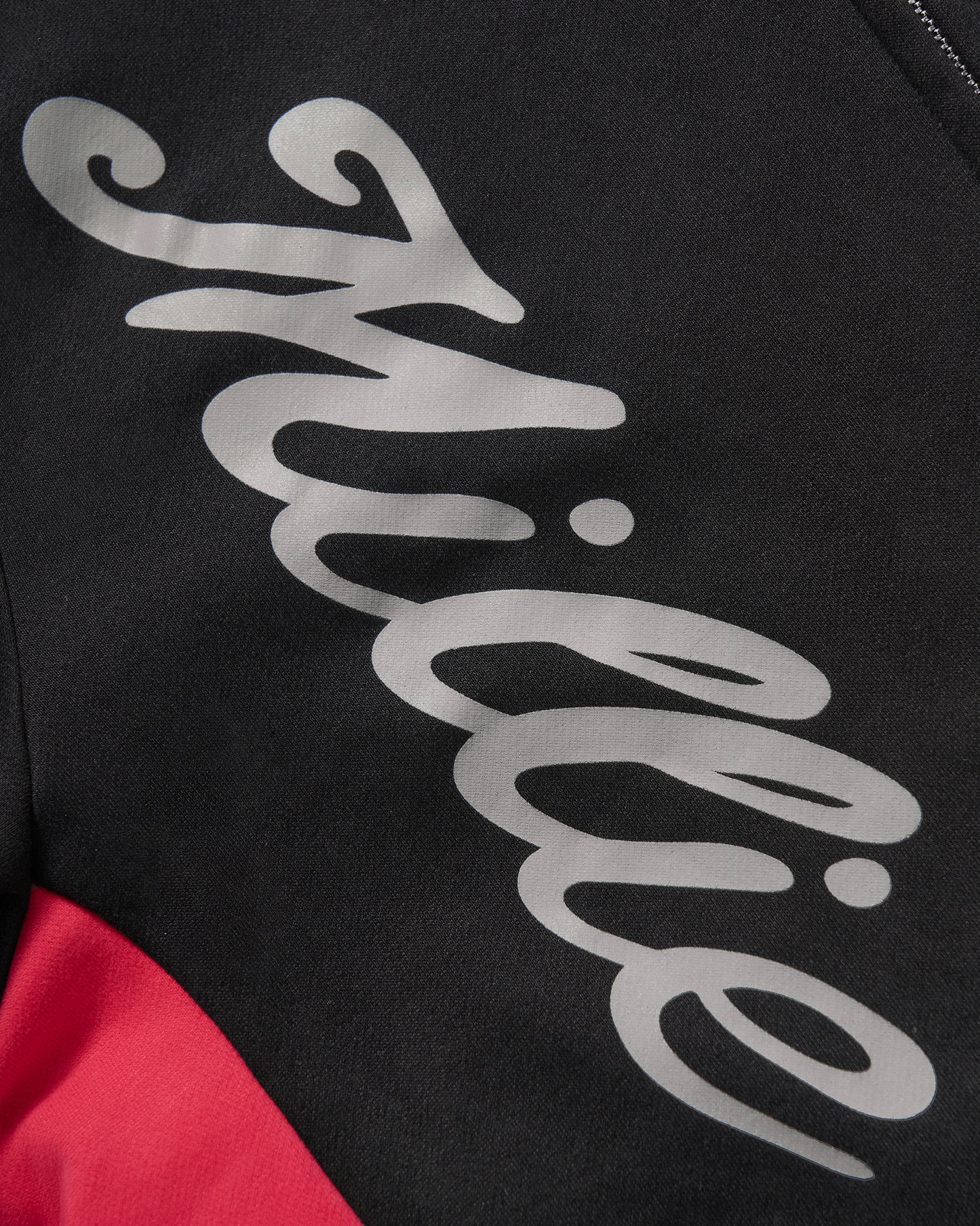Millie Athletic Oversized Zip Up Hoodie - Black