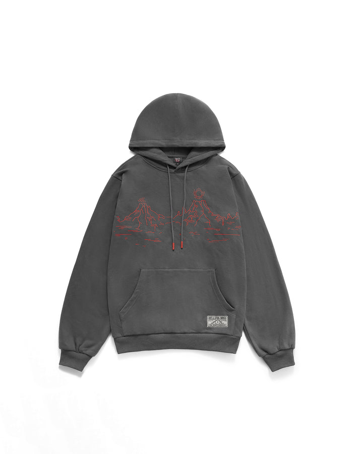 Wrath Ring Hoodie - Charcoal