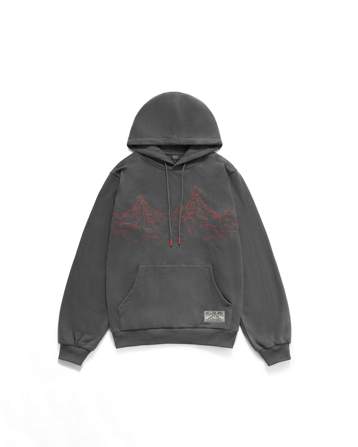 Wrath Ring Hoodie - Charcoal