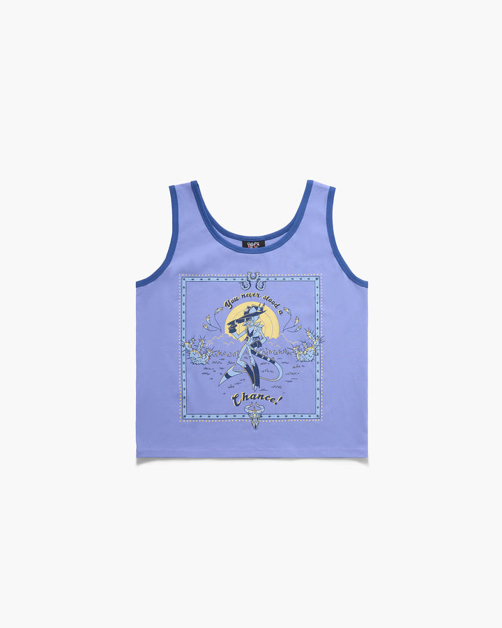 Wrath Ring Striker Tank Top - Blue