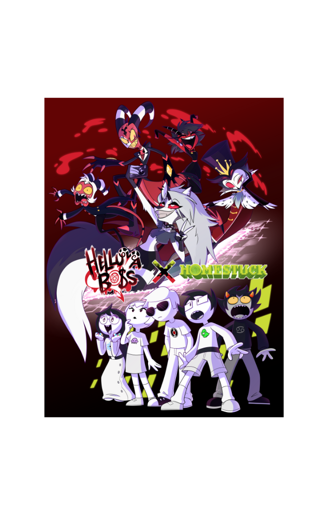 Helluva Boss x Homestuck Poster
