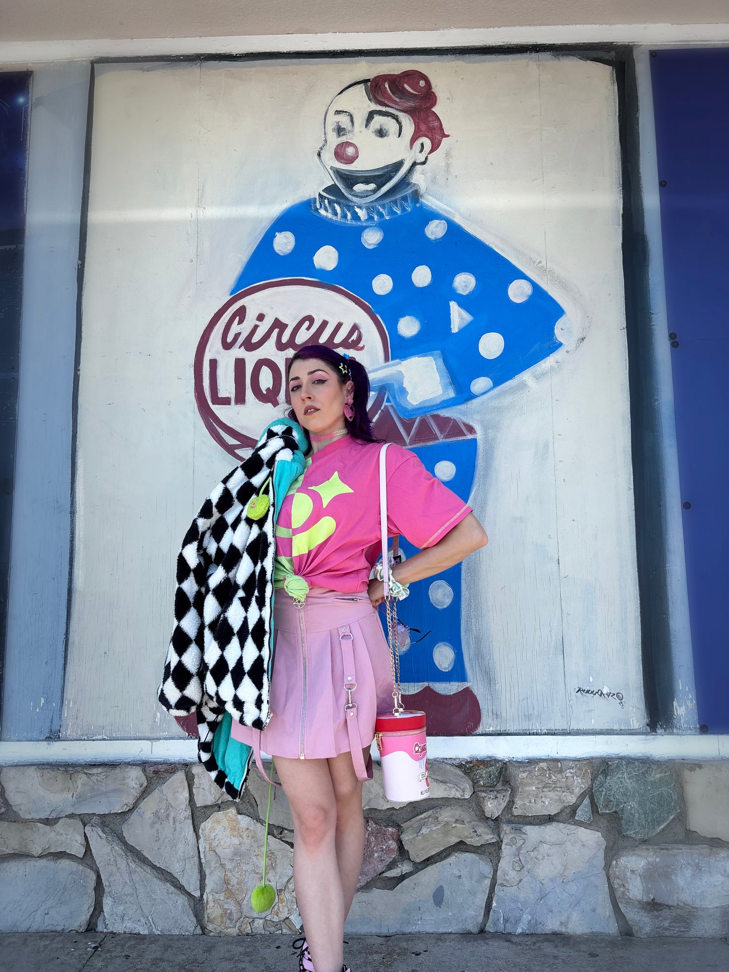 Fizz Oversized Clown T-Shirt