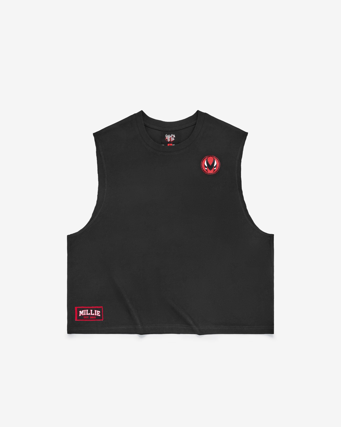 Millie Muscle Tee - Black
