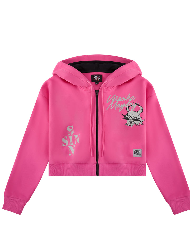 Verosika Cropped Hoodie