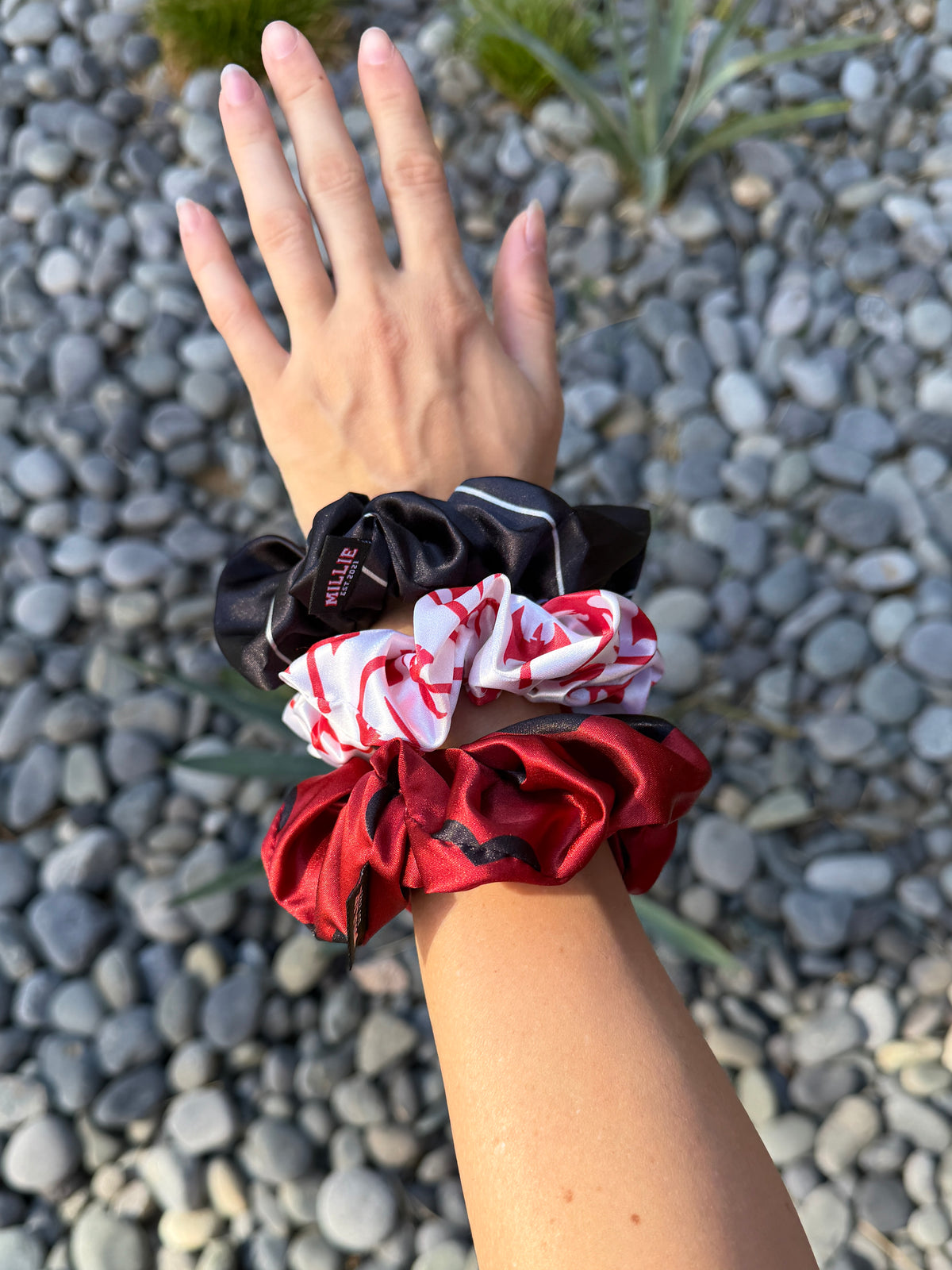 Helluva Boss Millie Scrunchies - 3 Pack