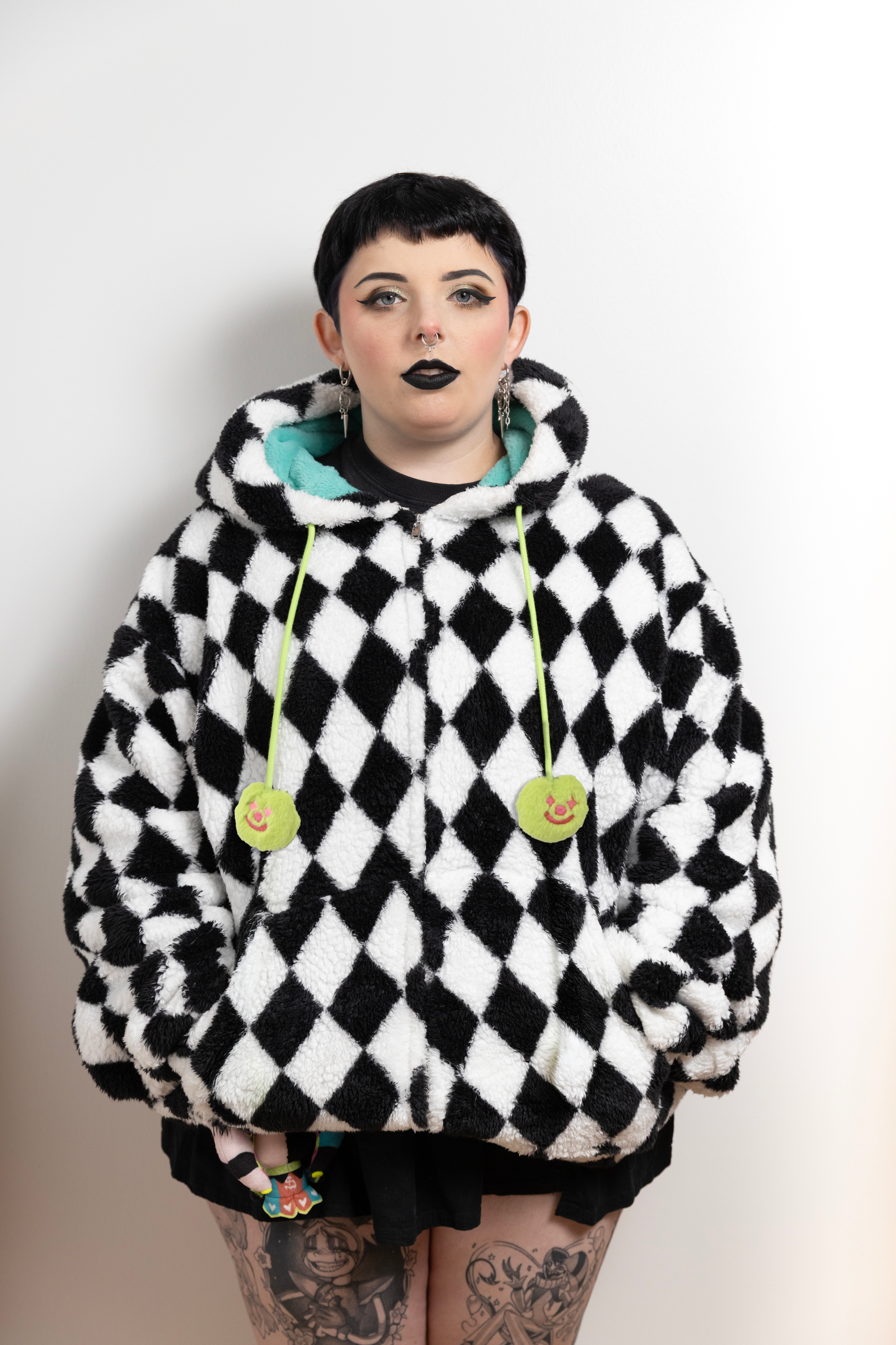 Fizz Oversized Faux Fur Coat – Helluva Boss