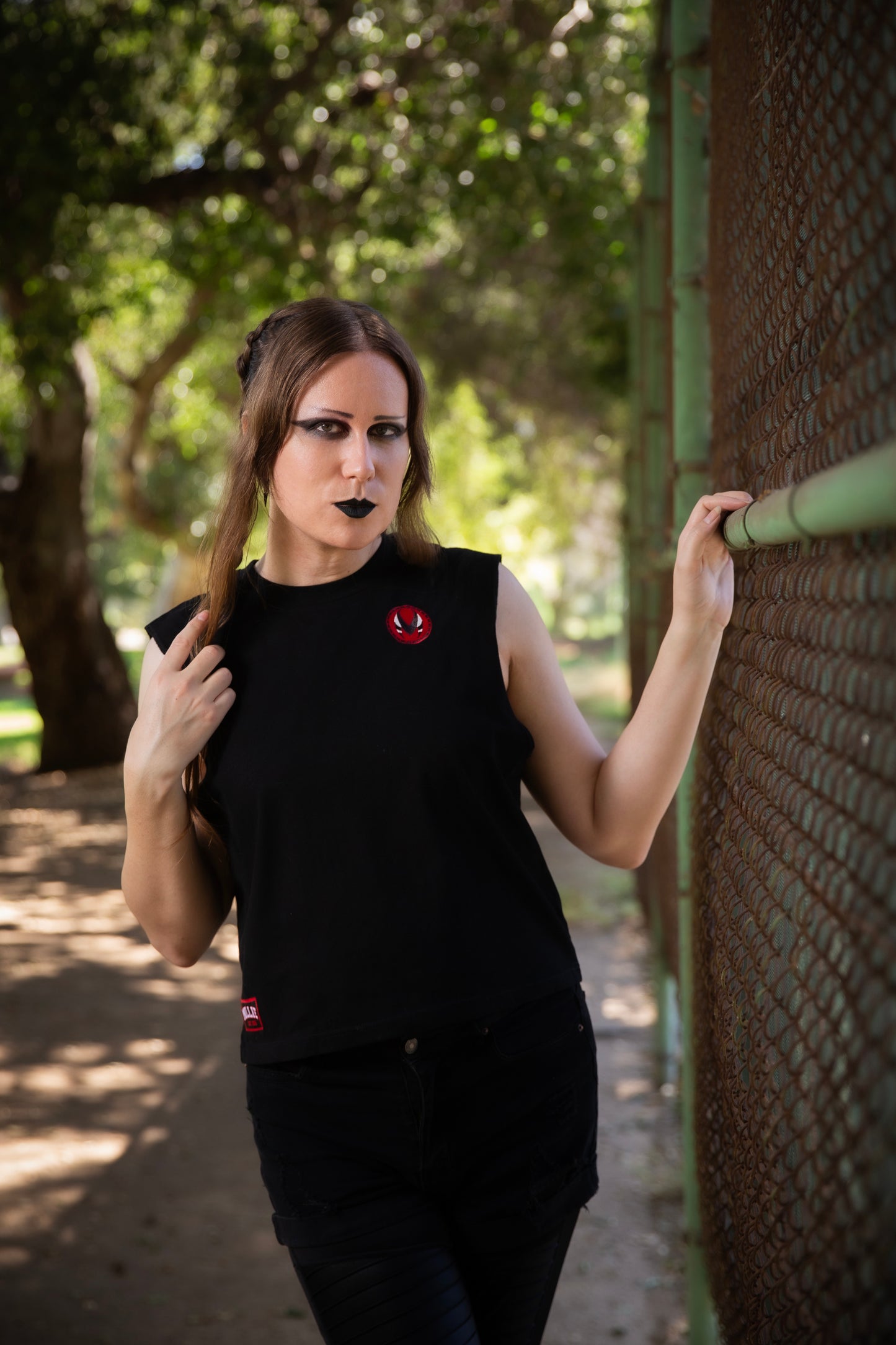 Millie Muscle Tee - Black