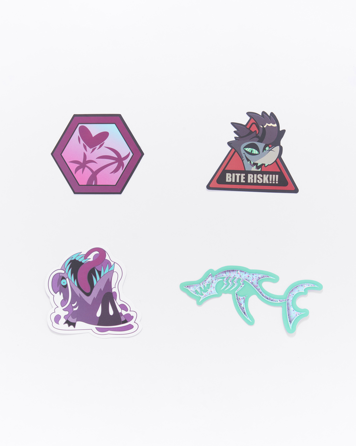 Helluva Summer Water Tumbler Sticker Pack