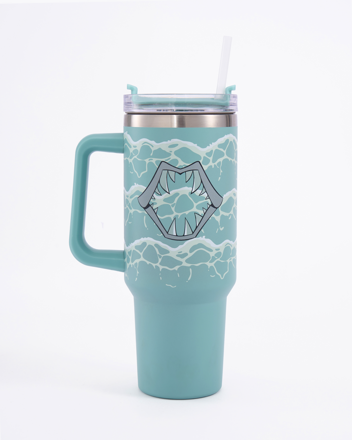 Helluva Summer Shark Water Tumbler