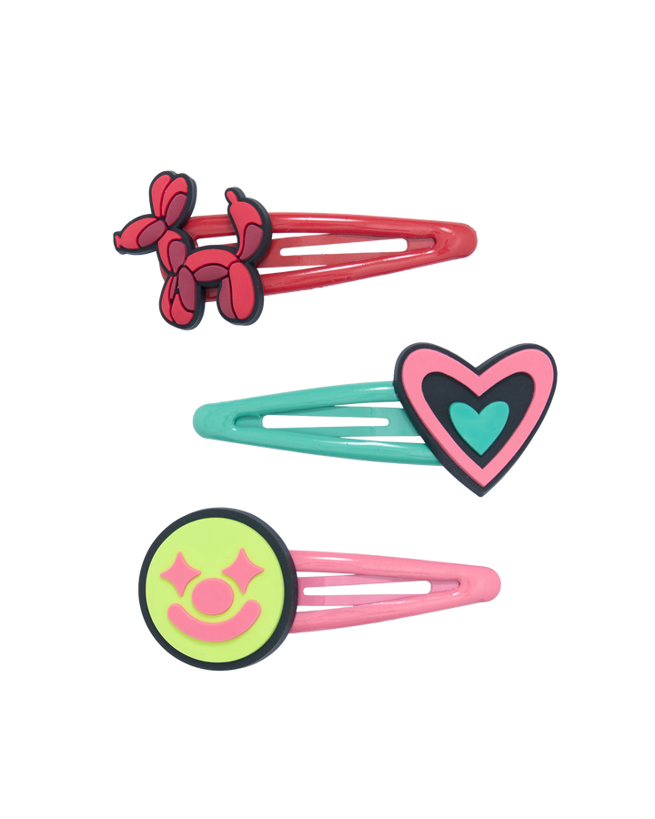 Fizz Hair Clips - 3PK