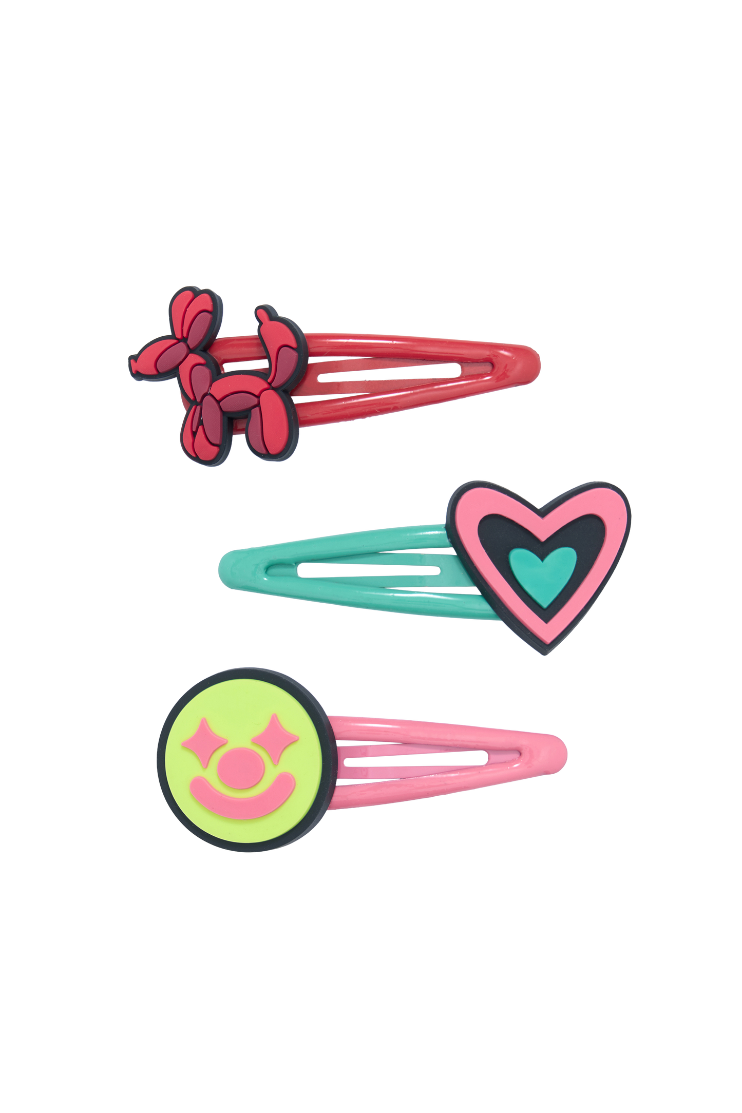 Fizz Hair Clips - 3PK