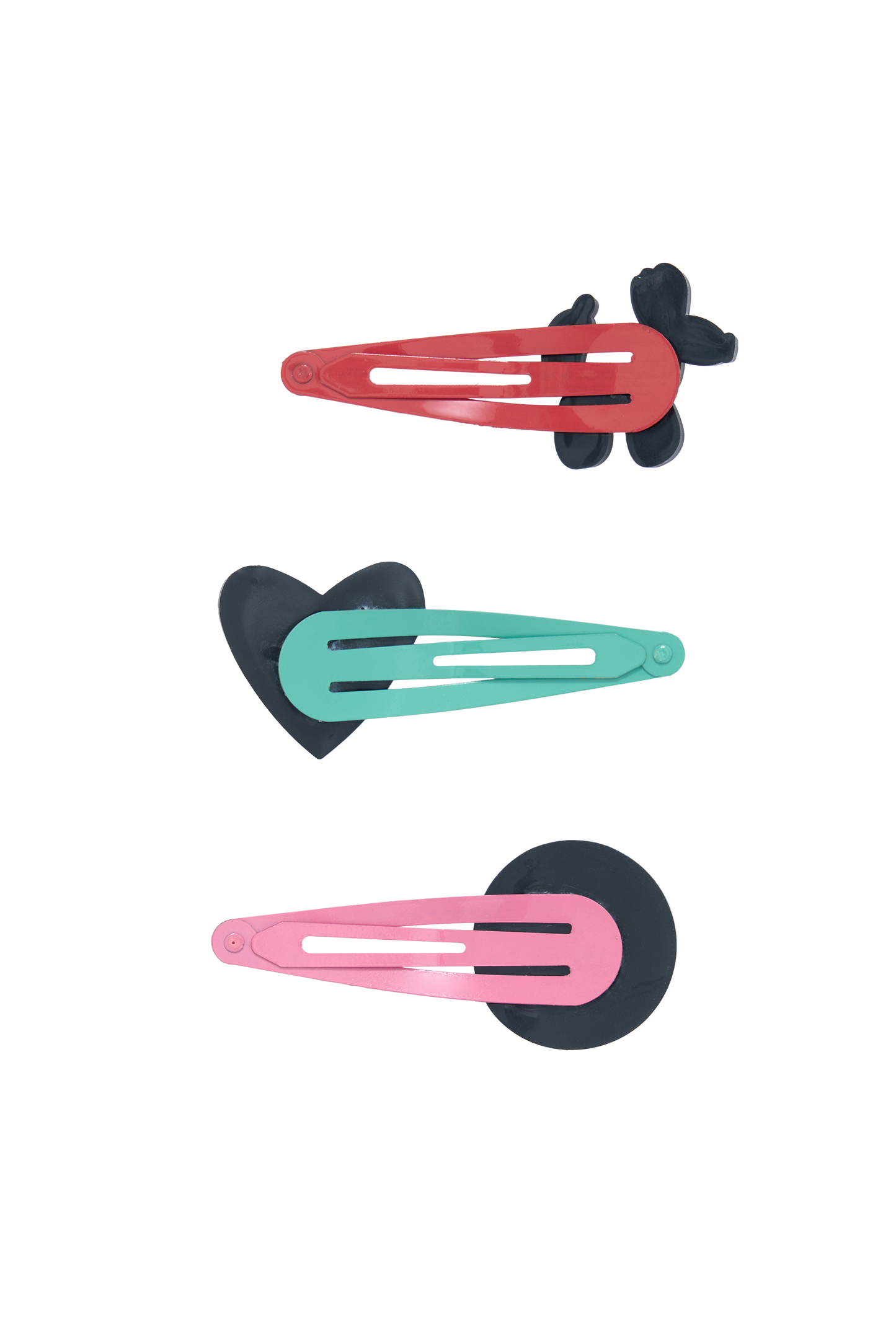 Fizz Hair Clips - 3PK