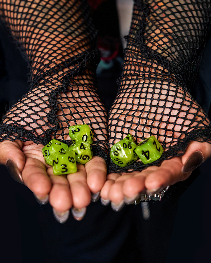 Helluva Boss Greed Ring Dice Set