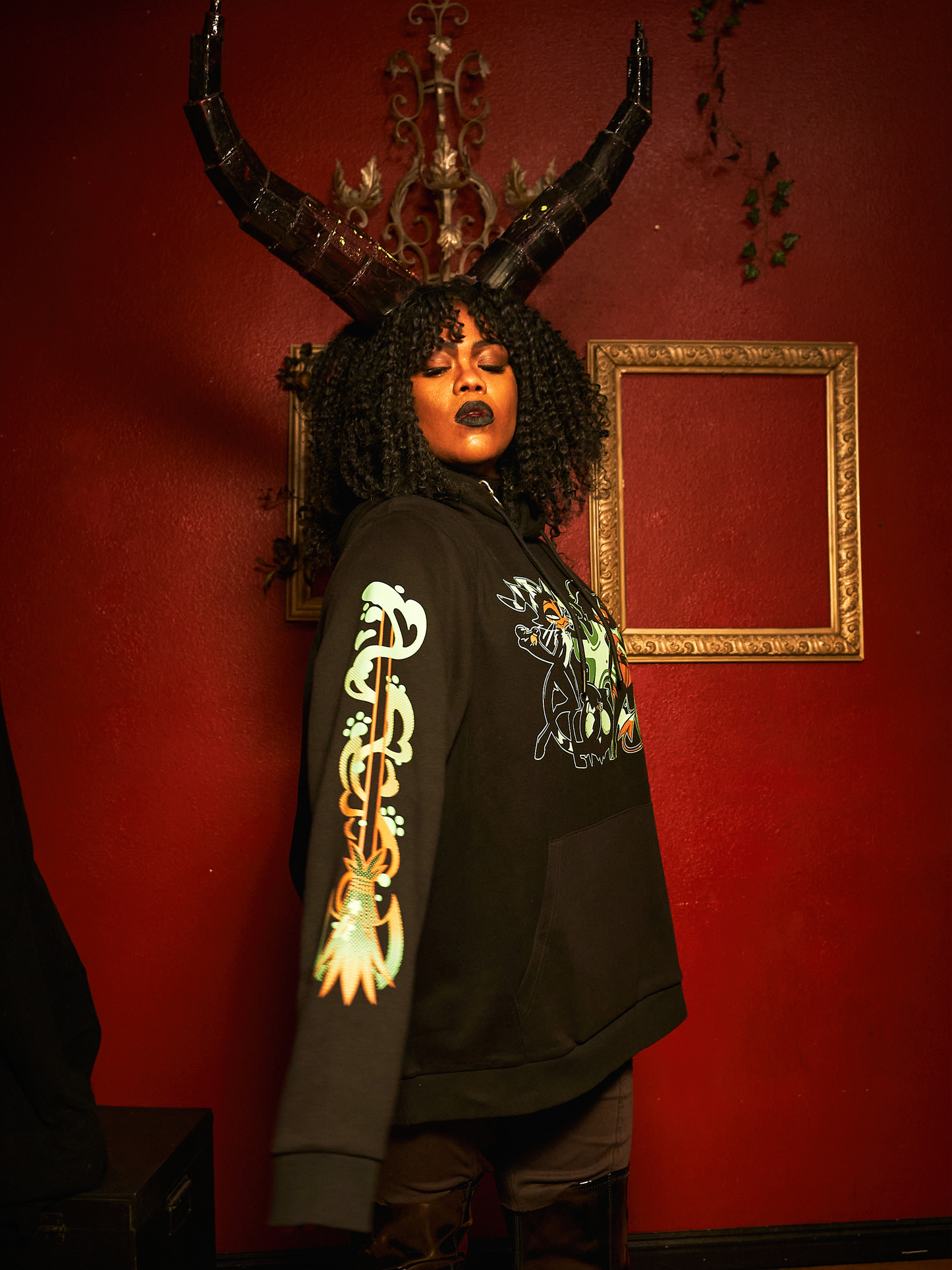 Midnight Haunting Pullover Hoodie