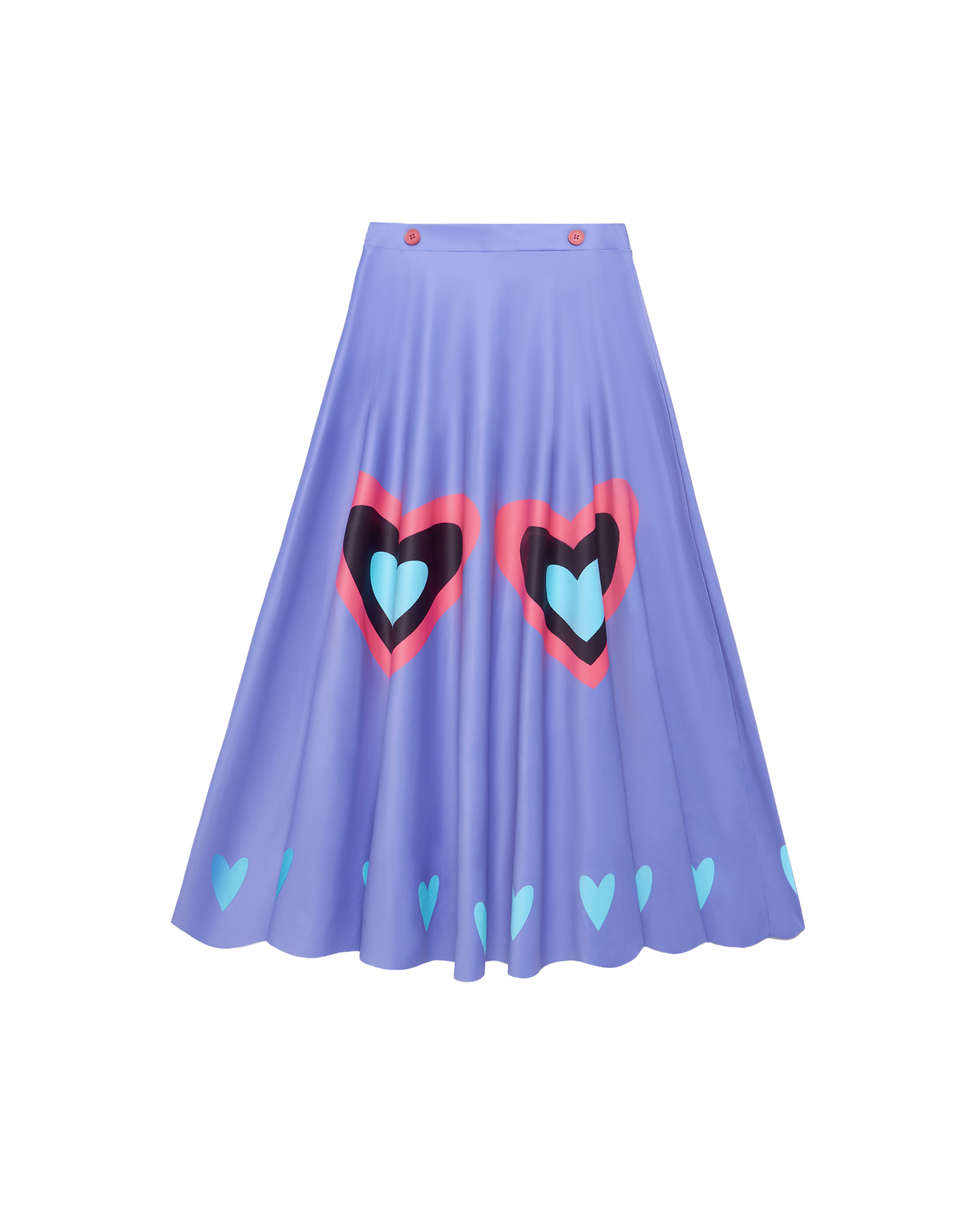 Fizz Heart Maxi Skirt