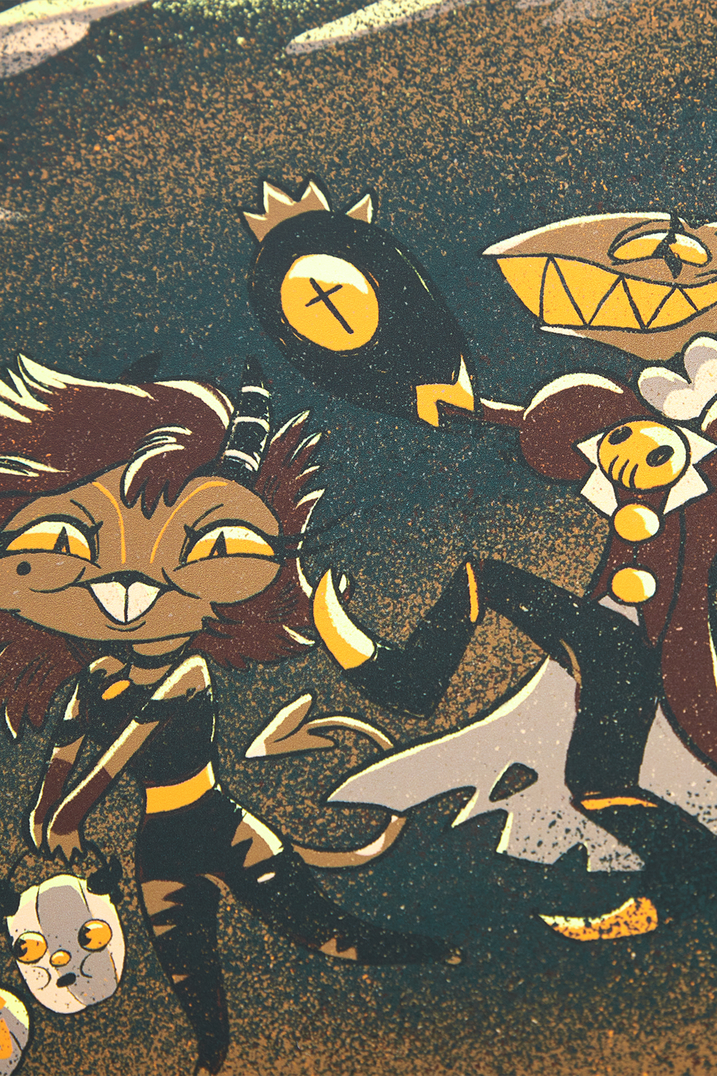 Midnight Haunting Tin Wall Decor